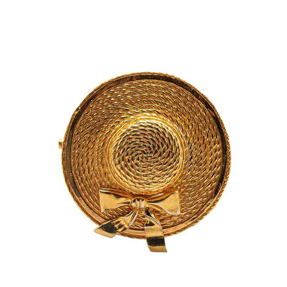 Pre Loved chanel Women Gold Brooches - Picture 1 of 4